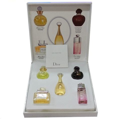 dior set perfume|dior perfume miniatures gift sets.